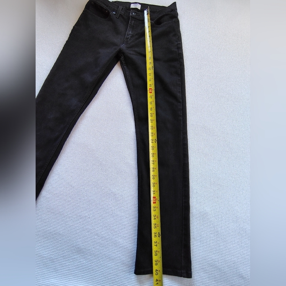 Denizen From Levi's 216 Sllim Black Jeans Size 32 X 32 - Picture 4 of 10